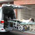 大型介護タクシーの写真